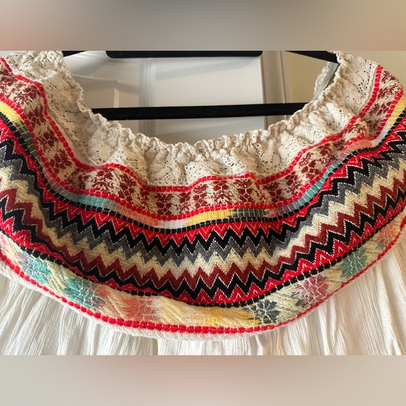 ASOS Aztec off shoulder sundress - Picture 3 of 3